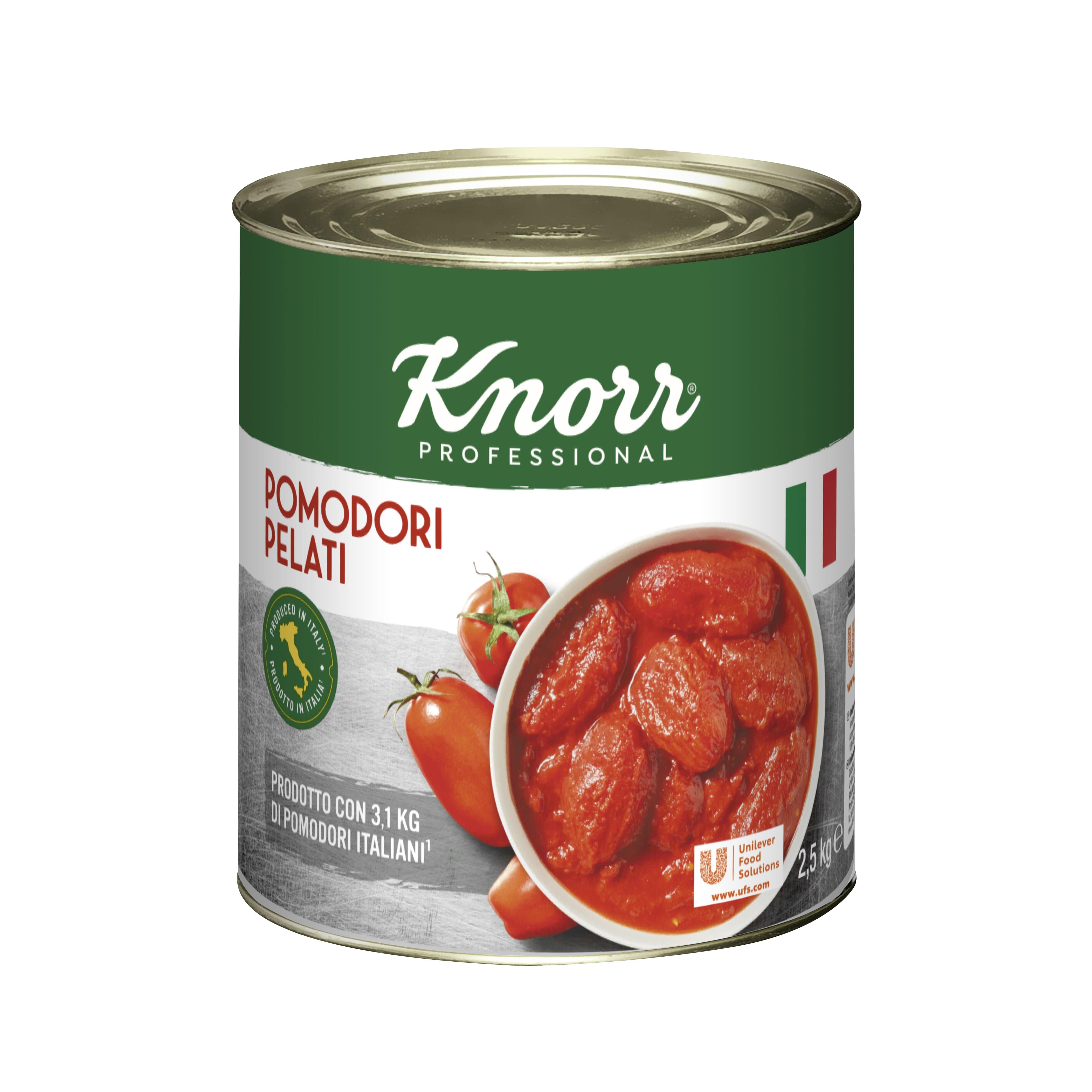 Knorr Paradajky celé - lúpané 2,5 kg - 